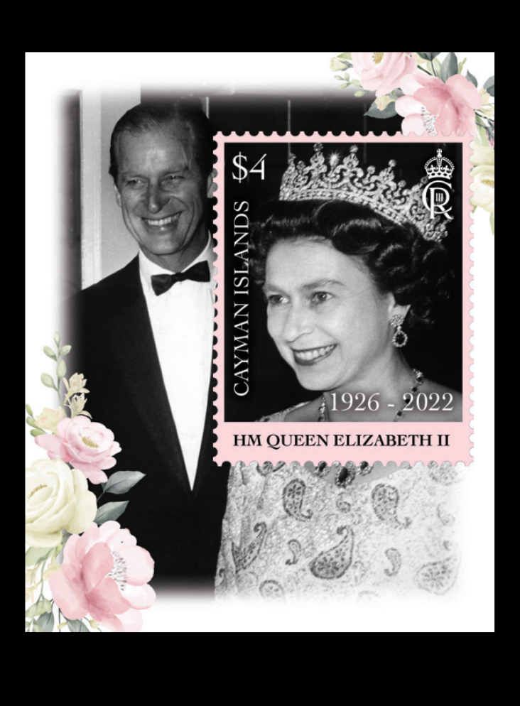 Cayman Islands QEII In Memoriam 1v M/S