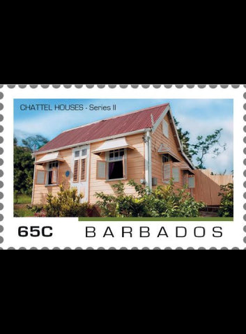 Barbados Chattel House 4 value set  8/7/19