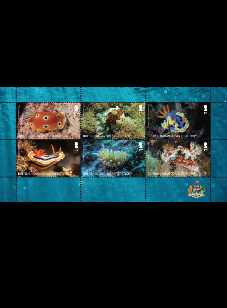 Seaslugs 6 value Minisheet 22/2/21