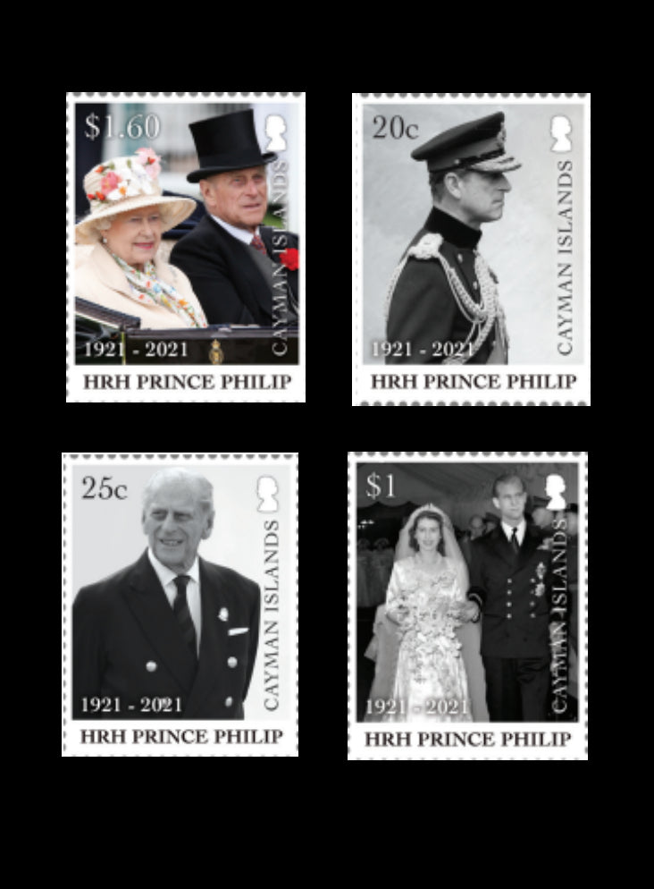 Cayman Islands HRH Prince Philip 4v