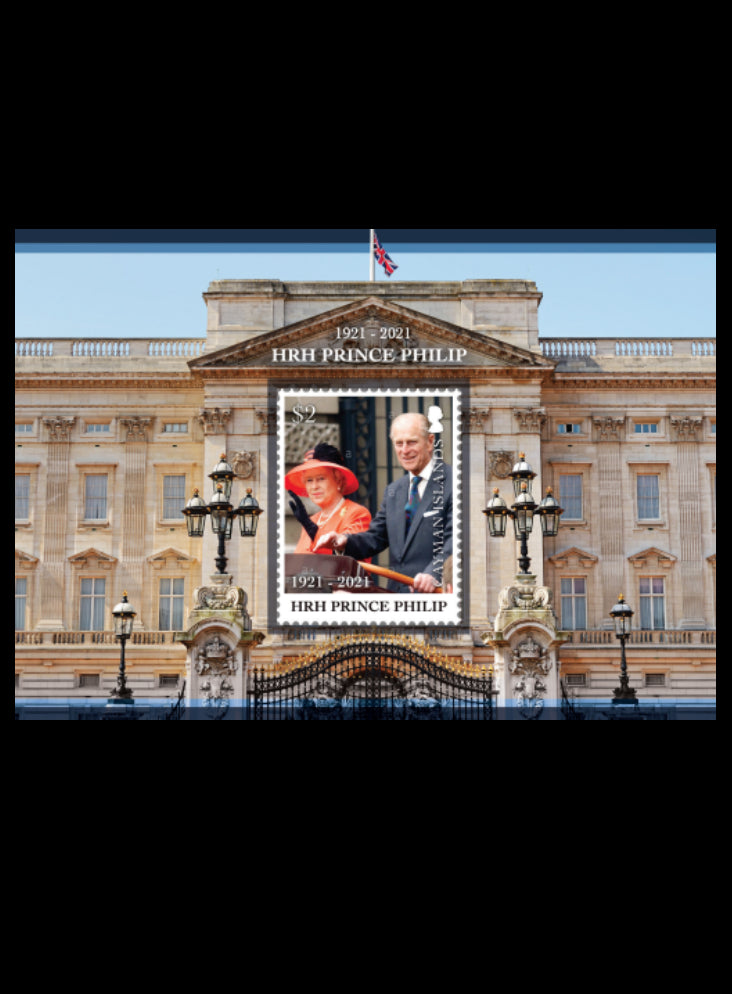 Cayman Islands HRH Prince Philip $2 1v M/S