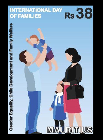 Mauritius International .Day of Families Rs38 15/5/19