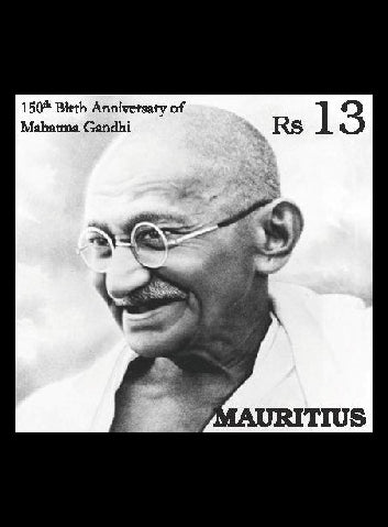 Mauritius 150th Anniversary of Mahatma Ghandi RS13 2/10/19