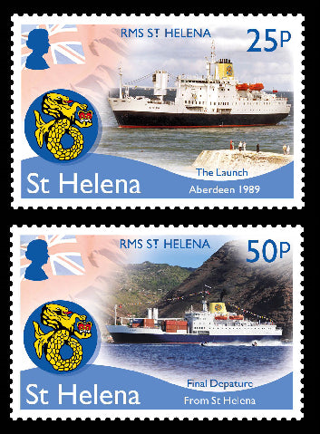 St Helena RMS St.Helena 4 value set  10/2/18