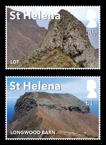 St Helena Post Box Walks 4 value set 16/10/17