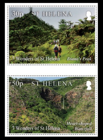 Seven Wonders of St.Helena 7 Value Set  1/2/20
