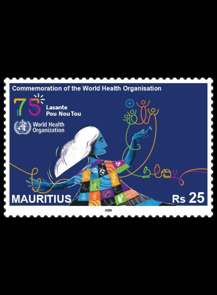 Mauritius WHO RS25 1v 8/4/24