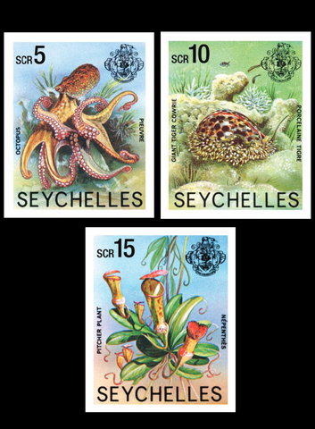 Seychelles Defin.1980 R/P 3v issued 2024