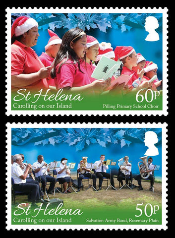 St Helena Carolling on our Island 3 value set 1/11/16