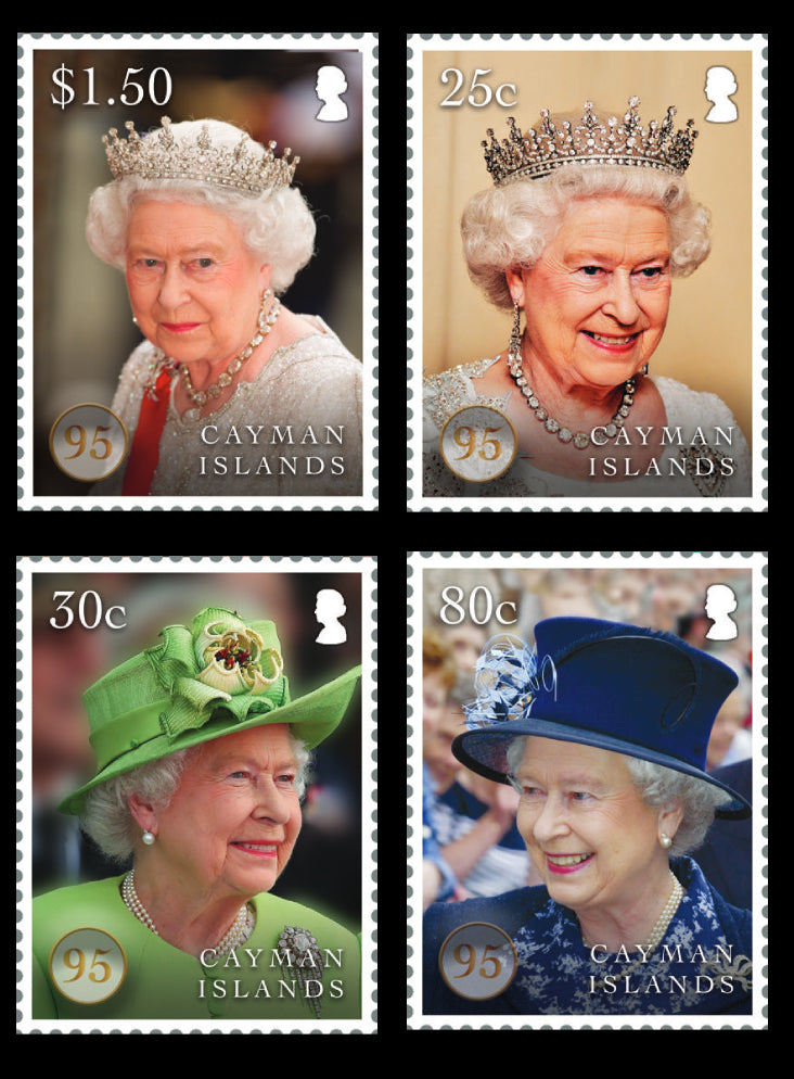 Cayman Islands HM Queen Elizabeth II 95th Birthday 4v