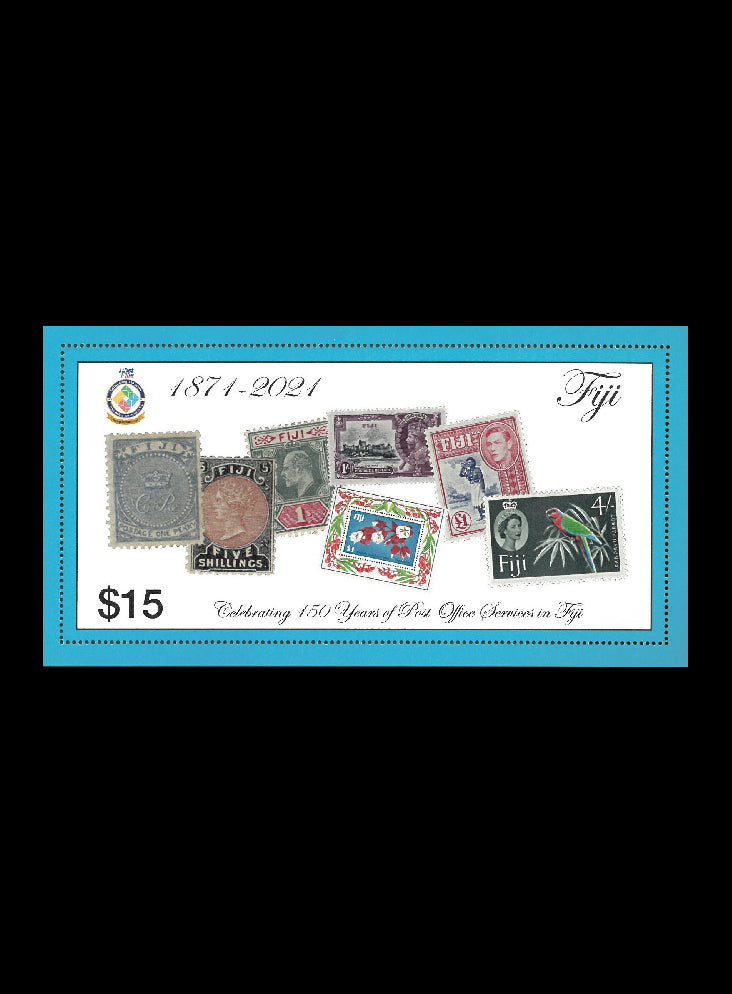 Fiji 150yrs of Postal Service (1870-2020) $15