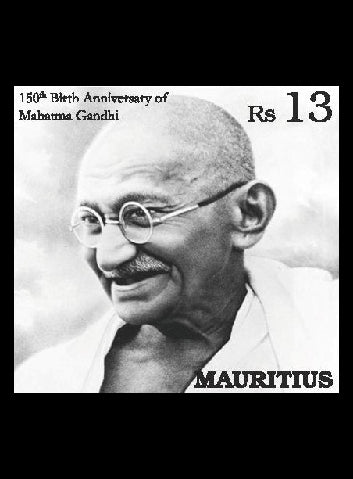 Mauritius 150th Anniversary of Mahatma Ghandi RS13  2/10/19