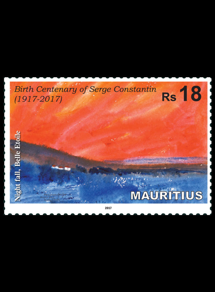 Mauritius Birth Centenary of Serge Constantin RS18 29/9/17