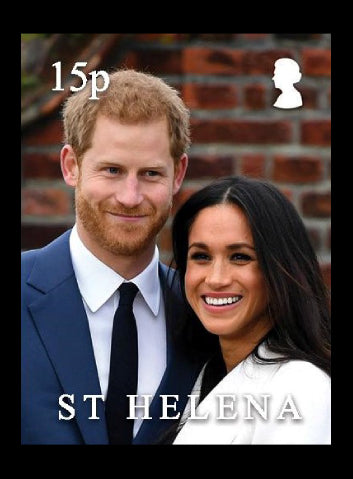 St Helena Royal Wedding 4 value set  19/5/18