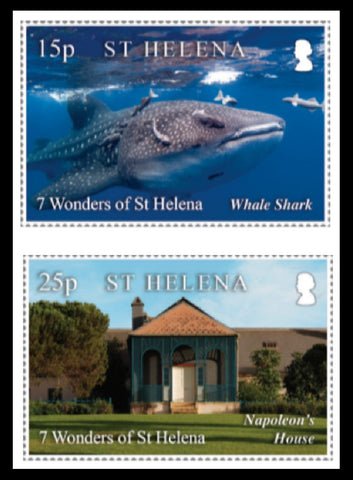 Seven Wonders of St.Helena 7 Value Set  1/2/20