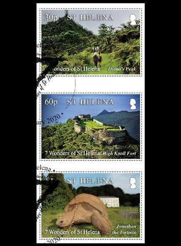 Seven Wonders of St.Helena 7 Value Set First Day Cover 1/2/20